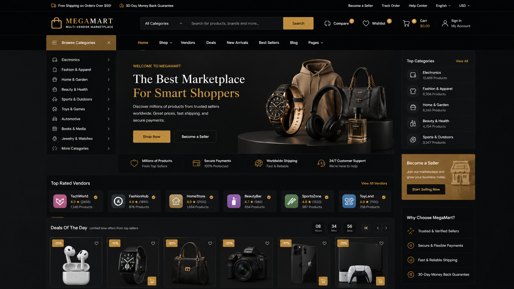 Multi Vendor Marketplace